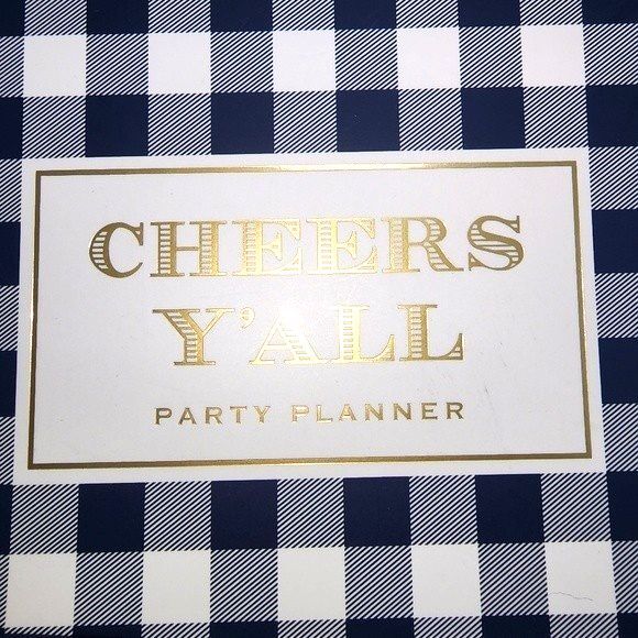 Draper James "Cheers Y'all"  Party Planner, New - Picture 2 of 8